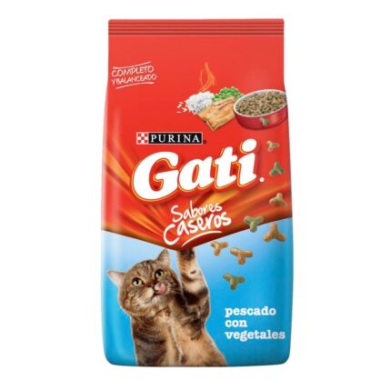Alimento Gati para gato sabor pescado y vegetales adulto