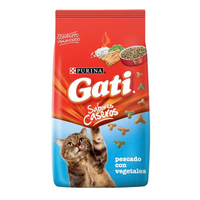 Alimento Gati para gato sabor pescado y vegetales adulto