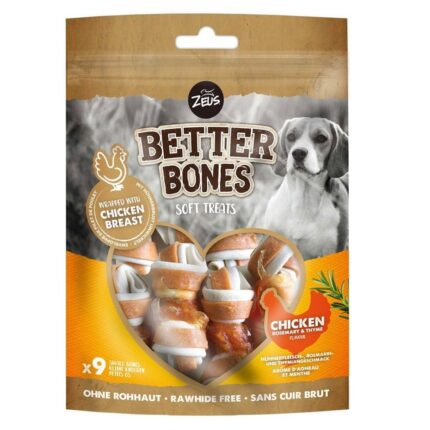 BETTER BONES – HUESOS ENROLLADOS DE POLLO CON ROMERO/TOMILLO 9 U
