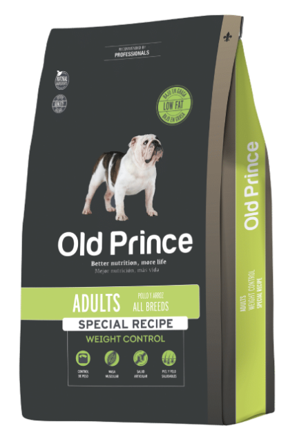Alimento Old Prince weight control para perro adulto