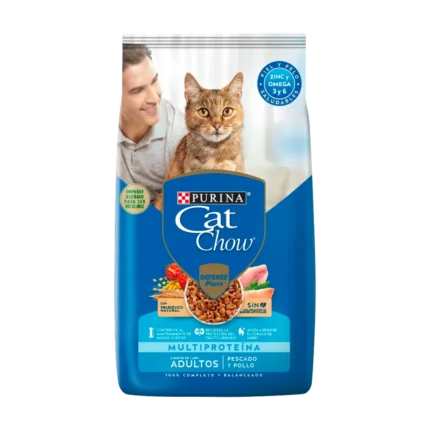 Alimento Cat Chow para gato adulto pescado