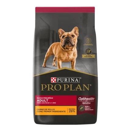 Alimento Pro plan para perro adulto raza pequeña