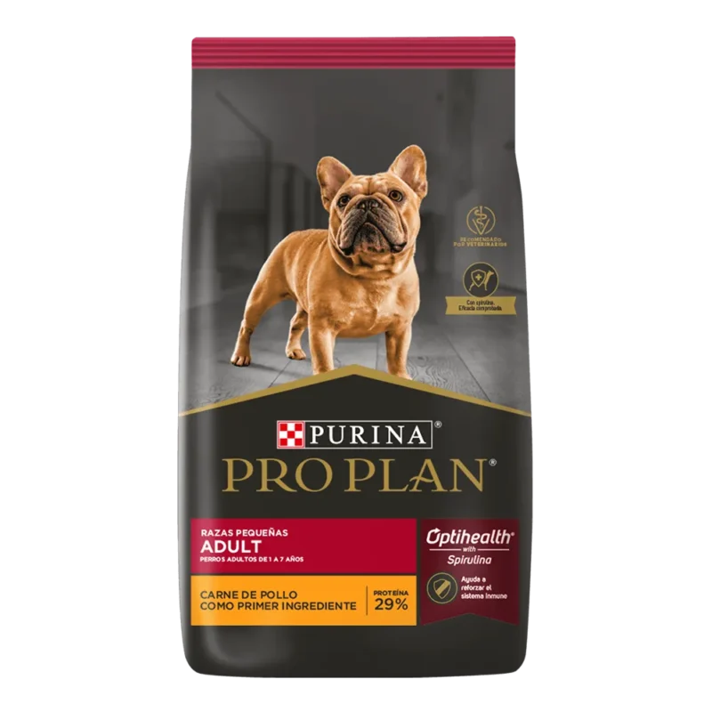 Alimento Pro plan para perro adulto raza pequeña