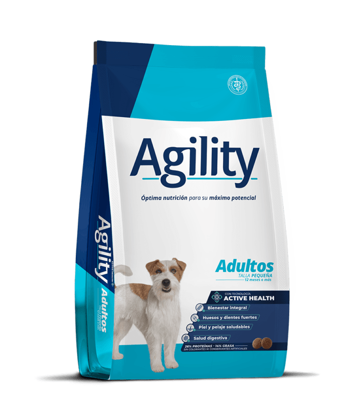 Alimento Agility para perro adulto mordida pequeña