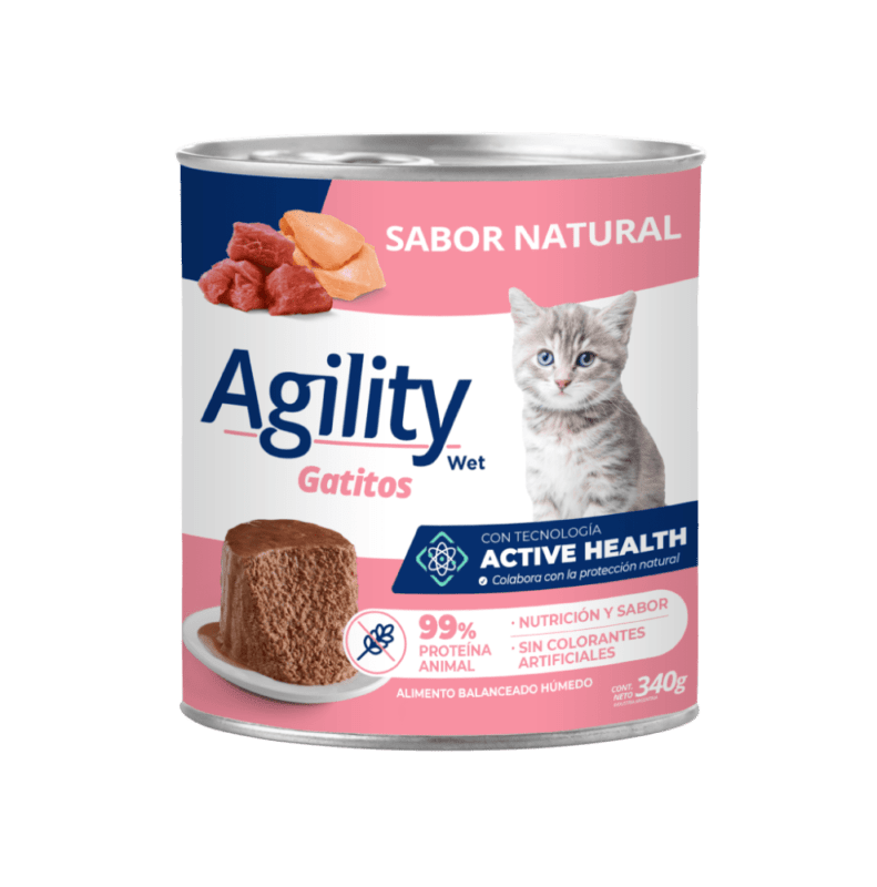 Alimento Agility lata gato kitten