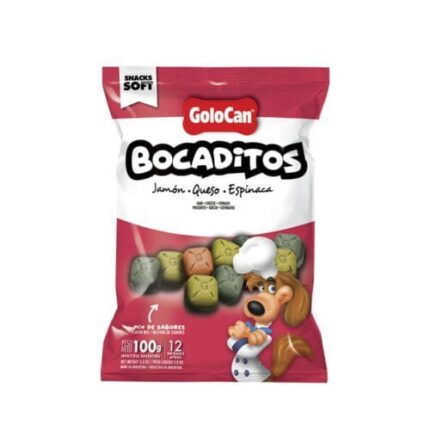 GOLOCAN BOCADITOS DE JAMON,QUESO Y ESPINACA