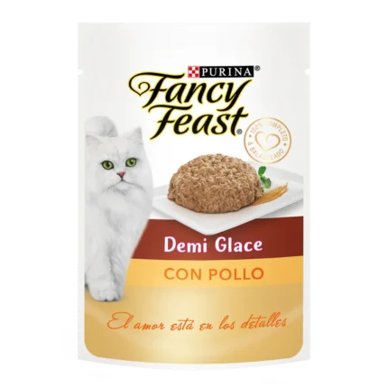 Alimento Fancy Feast demi glace pollo