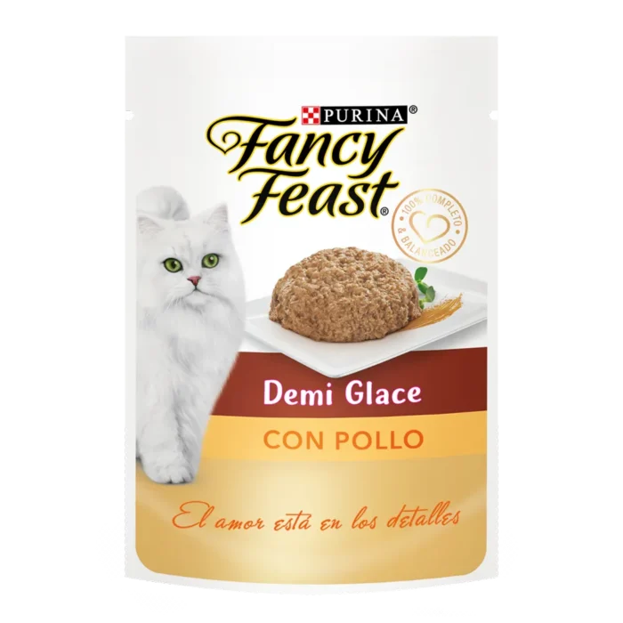 Alimento Fancy Feast demi glace pollo