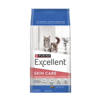 Alimento Excellent skin care de salmón para gato adulto