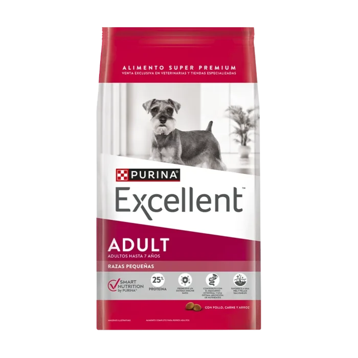 Alimento Excellent para perro adulto raza pequeña