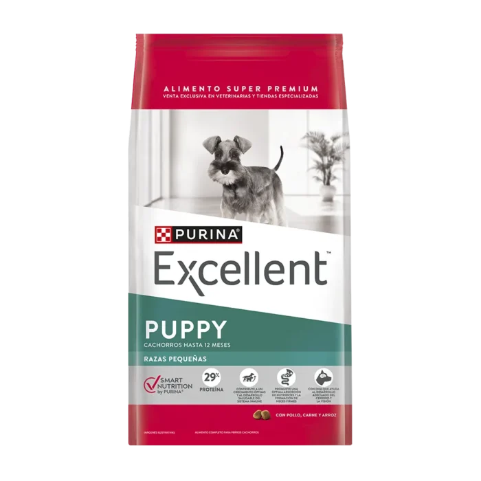 Alimento Excellent para perro cachorro raza pequeña.png Alimento Excellent para perro cachorro raza pequeña