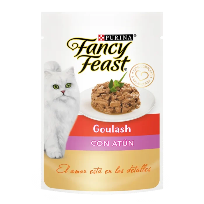 Alimento Fancy feast pouch goulash atun