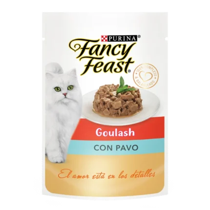 Alimento Fancy feast pouch goulash pavo