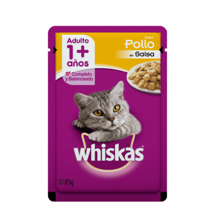 Alimento Whiskas para gato pouch Pollo