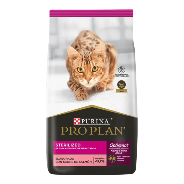 Alimento Pro plan sterilized para gato