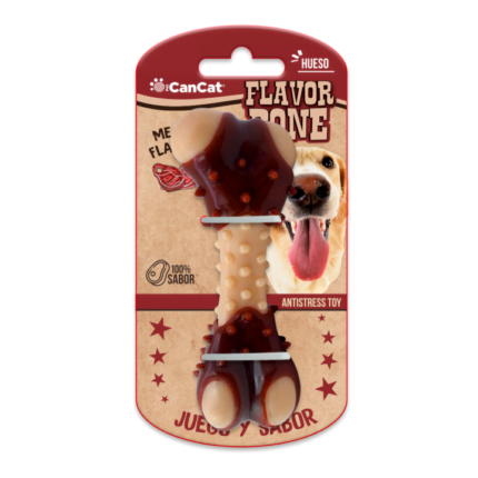 Hueso Nylon sabor Carne Can Cat