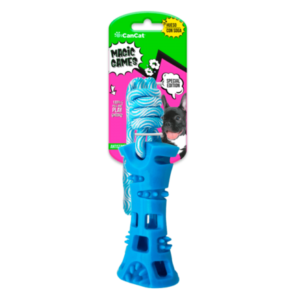 Hueso con soga TPR Can Cat