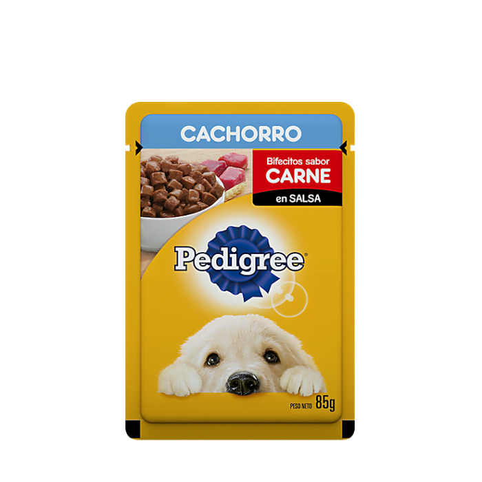 Alimento Pedigree Pouch sabor Carne para perro Cachorro Alimento Pedigree Pouch sabor Carne para perro Cachorro