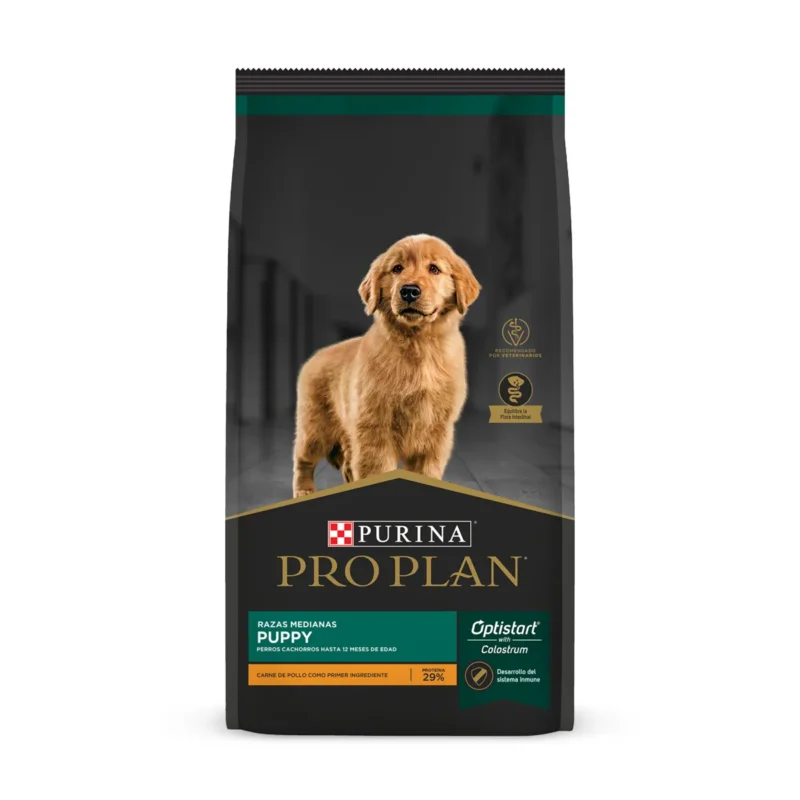 Alimento Pro plan para perro cachorro raza mediana