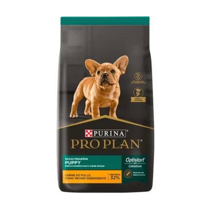 Alimento Pro plan para perro cachorro raza pequeña