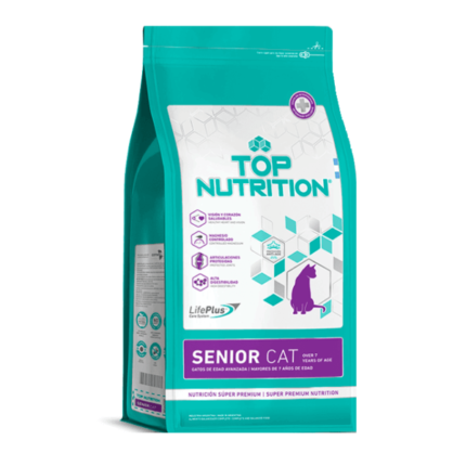 Alimento Top nutrition gato senior
