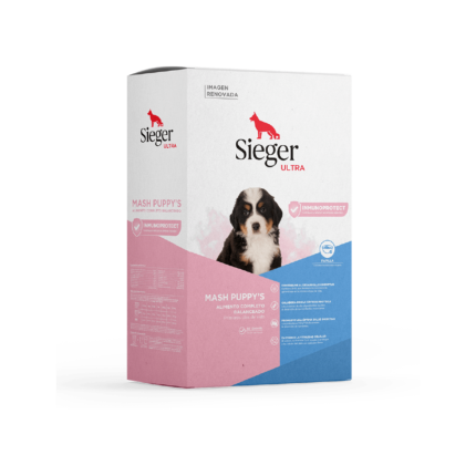Alimento Sieger mash para perro cachorro