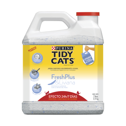 Piedras sanitarias tidy cats 24/7 aglomerantes