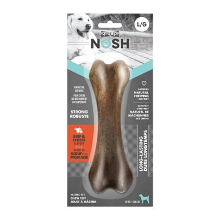 ZEUS NOSH STRONG CARNE & QUESO.