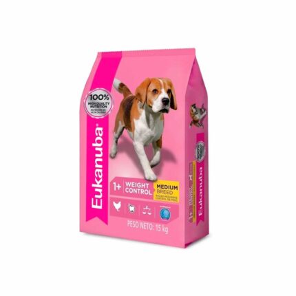 Alimento Eukanuba para perro weight control raza mediana