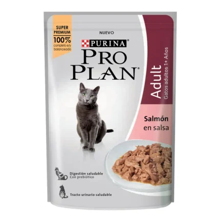 Alimento Pro plan pouch gato adulto salmon