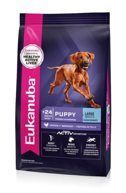 Alimento Eukanuba para perro cachorro raza grande