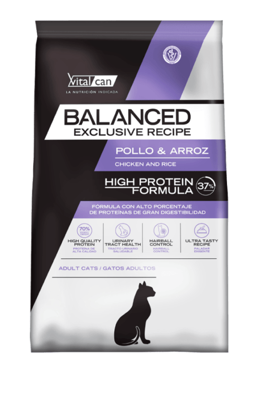 Alimento Balanced para gato adulto exclusive recipe