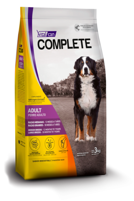 Alimento Complete para perro adulto raza mediana y grande
