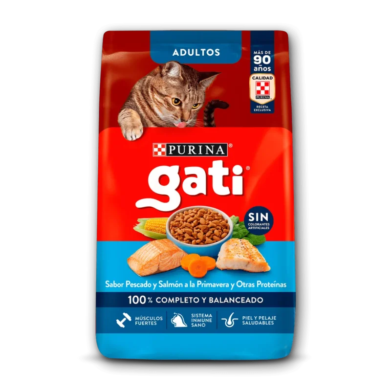 Alimento Gati para gato sabor pescado y salmon