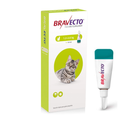 BRAVECTO GATO 1.2 A 2.8 KG