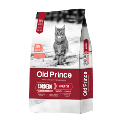 Alimento Old Prince Novel Cordero para gato adulto