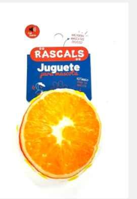 NARANJA PLUSH CON CHIFLE