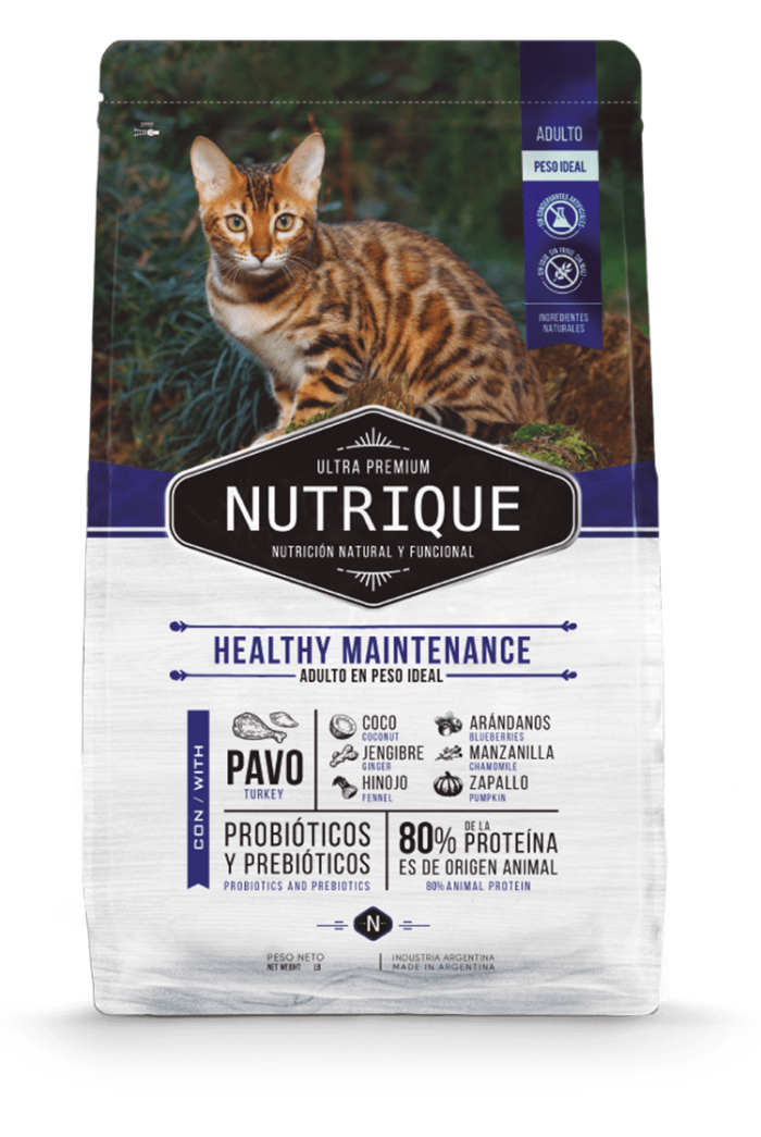 Alimento Nutrique para gato young adult cat healthy maintenance Alimento Nutrique para gato young adult cat healthy maintenance