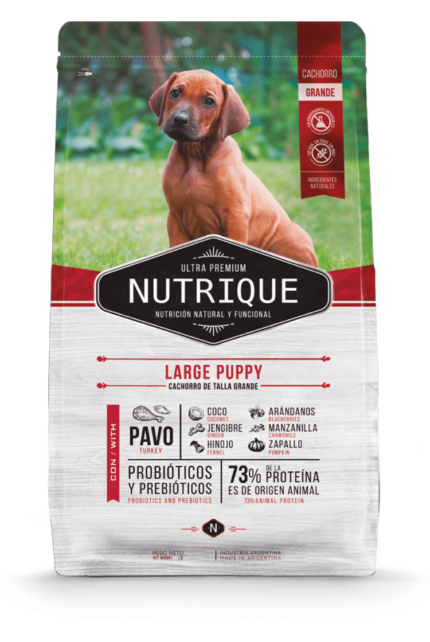 Alimento Nutrique para perro Large Puppy