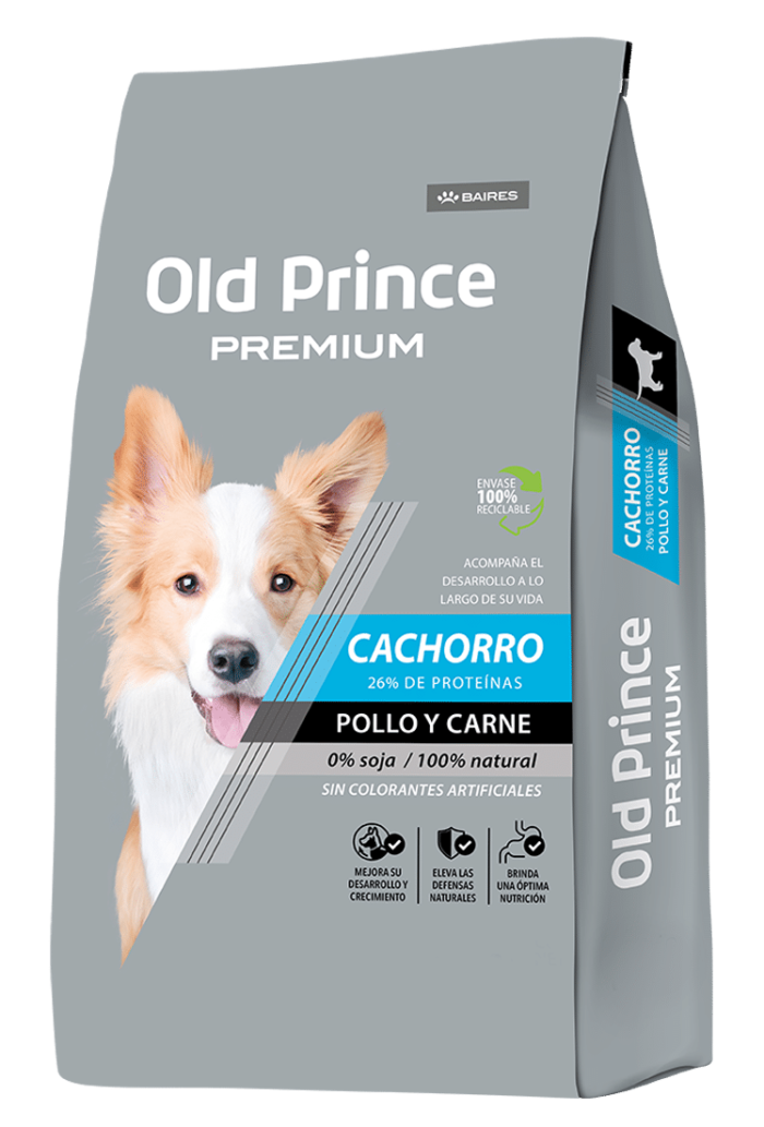 Alimento Old Prince premium para perro cachorro