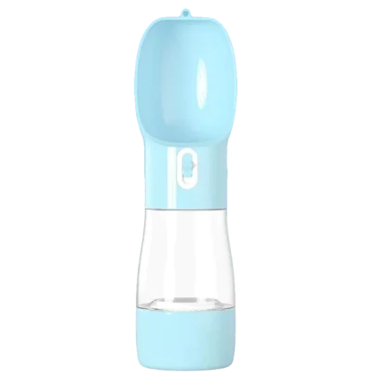 Bebedero Dispenser Automatico Portatil 260ml Con Comedero