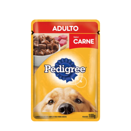 Alimento Pedigree Pouch sabor Carne para perro Adulto