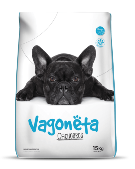 Alimento Vagoneta para perro cachorro