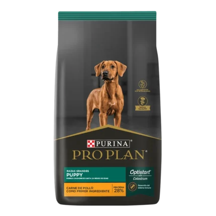 Alimento Pro plan para perro cachorro raza grande