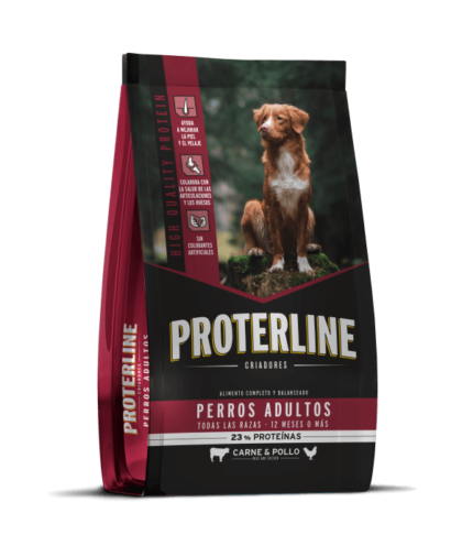 Alimento Proterline criadores para perro adulto