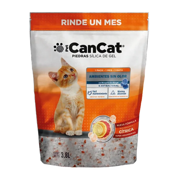 Piedras Sanitarias Silica de gel Citricas 3.8 lts