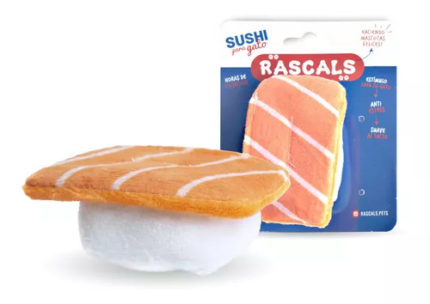 JUGUETE RASCALS SUSHI PARA GATOS