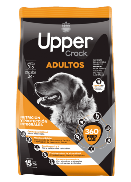 Alimento Upper para perro adulto raza mediana/grande
