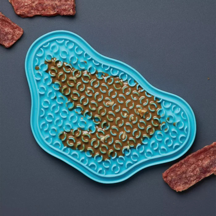 Alfombra para lamer Lick pad easy celesteAlfombra para lamer Lick pad easy celeste