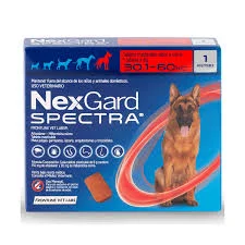 Comprimido antiparasitario interno y externo Nexgard Spectra de 15-30kg